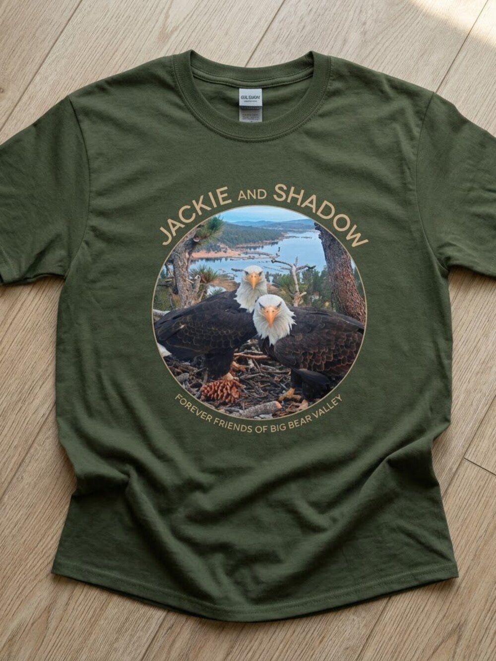 Jackie & Shadow Eagle Shirt forest green